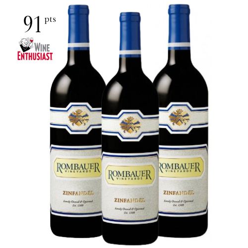 Trio 2019 Rombauer Zinfandel